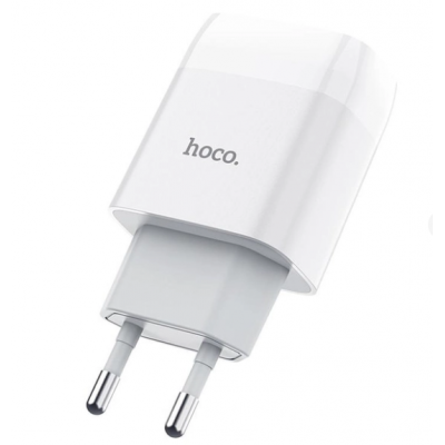 СЗУ блок Hoco C12 Smart (2USB/2.4A) белый