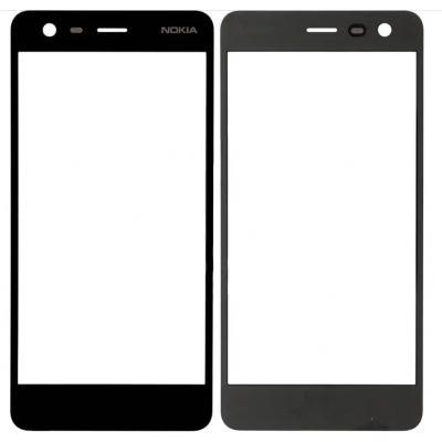 Скло екрану Nokia 2 Dual Sim (TA- 1029/  TA- 1035) чорне *