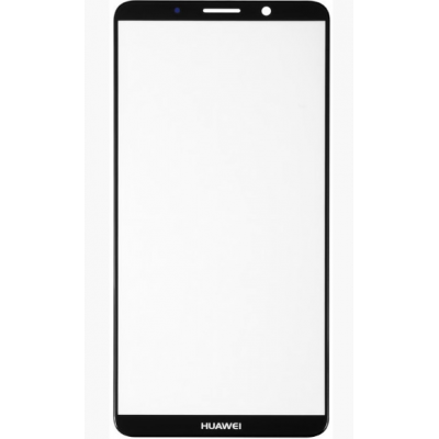 Стекло экрана Huawei Mate 10 Pro черное Titanium Gray + OCA пленка