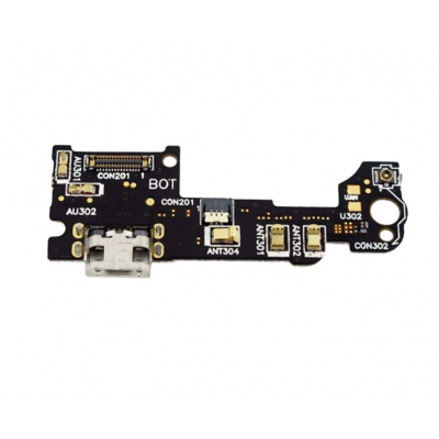 Шлейф (Flat cable) Asus ZenFone 3 Laser (ZC551KL) с разъемом зарядки, с микрофоном *