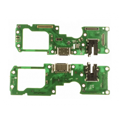Шлейф (Flat cable) Oppo A96/OnePlus Nord N20 5G, с разъемом зарядки, с разъемом наушников