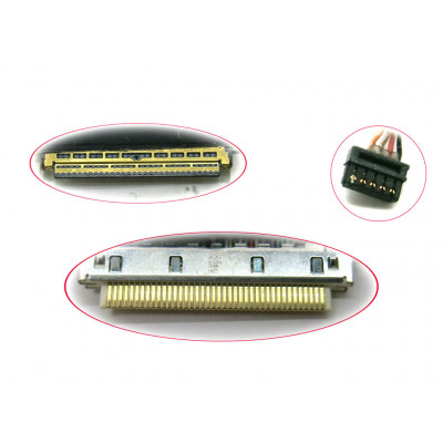 Шлейф матрицы для Acer Aspire E5-422, E5-473, E5-473G (DC020025D00). Без сенсора.