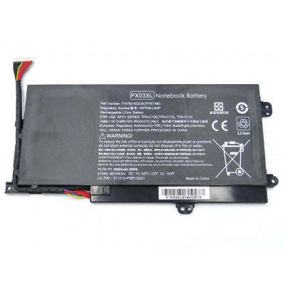 Батарея PX03XL для ноутбука HP ENVY 14-K Touchsmart M6-K, M6-K010DX, M6-K015DX (11.1V 4500mAh 50Wh)