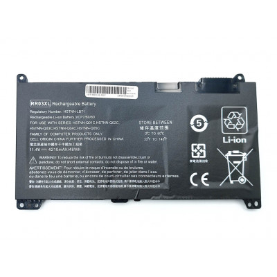 Батарея RR03XL для HP ProBook 430, 440, 450, 455, 470 G4 G5 (851477-421) (11.4V 4210mAh 48Wh)