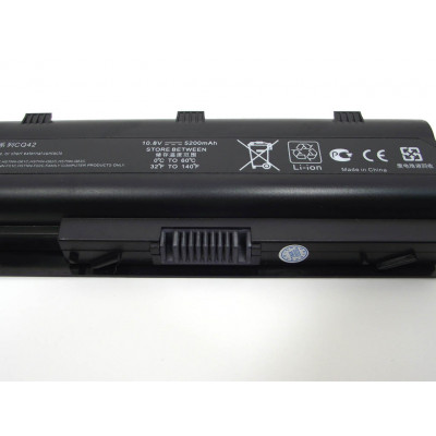 Аккумулятор MU06 для HP Compaq CQ32, CQ42, CQ43, CQ62, CQ57  CQ58, CQ72, G62, G72, G42, G4-1000, G6-1000 (MU09) (10.8V 5200mAh 56Wh)