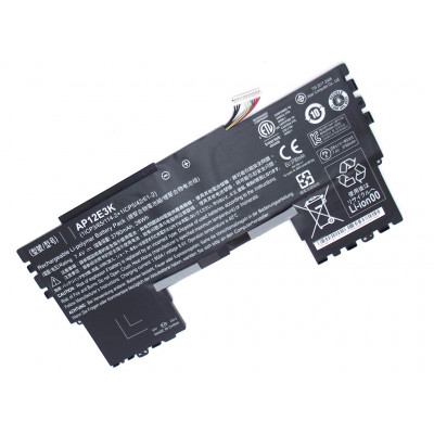 Батарея AP12E3K для ноутбука ACER Aspire S7-191 (KT.00403.008) (7.4V 4400mAh)