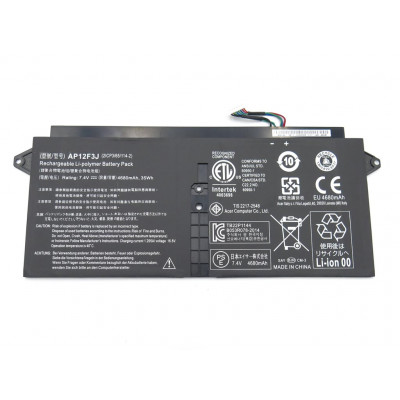 Батарея AP12F3J для ноутбука ACER Aspire S7-391, S7-392, S7-393 (KT.00403.009) (7.6V 5000mAh 38Wh)