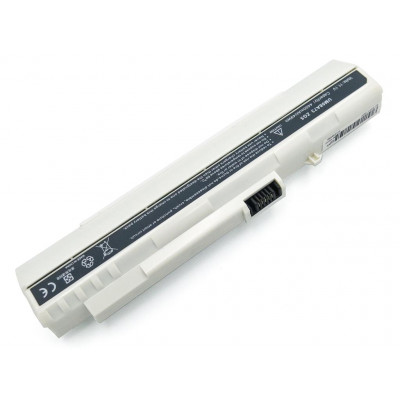 Батарея UM08A31 для ACER One ZG5, A110, A150, D150, D250 (11.1V 4400mAh 49Wh). White.