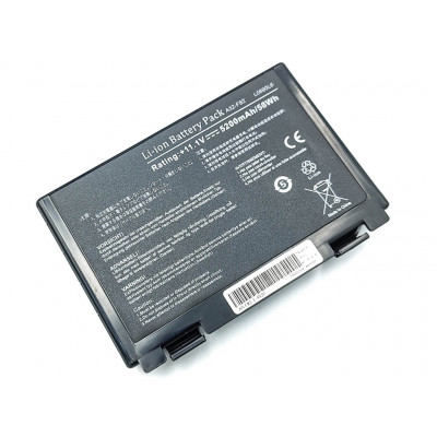 Батарея A32-F82 для ASUS K51A, K51AB, K51AC, K51AE, K51C, K51E, K51i (11.1V 5200mAh).