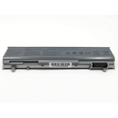Аккумулятор PT434 для Dell Latitude E6400, E6500, E6410, E6510 (PT435) (11.1V 4400mAh 49Wh) Silver.