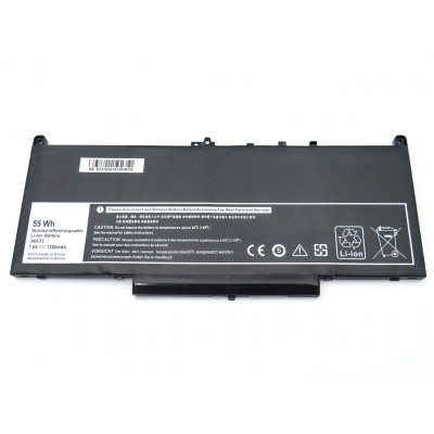 Батарея MC34Y для Dell Latitude E7260 (J60J5 R1V85 242WD) (7.6V 55Wh).