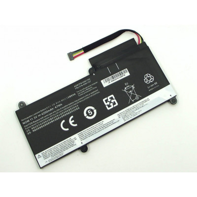Аккумулятор 45N1765 для Lenovo ThinkPad E450, E450C, E455, E460, E460C, E465 Series (45N1752, 45N1753, 45N1754) (11.3V 4200mAh 47.4Wh).