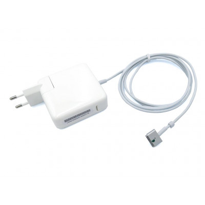 Блок питания MagSafe2 45W для MacBook Air (A1435, A1465, A1466, MD712) с вилкой питания в комплекте.