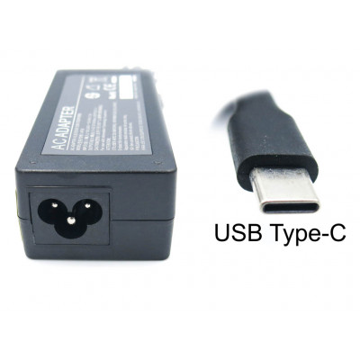 Блок питания для Toshiba 20V 3.25A 65W Type-C (USB-C) (5V, 9V, 12V, 15V, 18V, 20V).