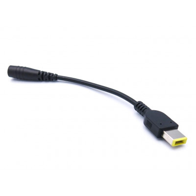 DC кабель-конвертер (5.5*2.5) в (USB+pin) для блока Lenovo (45W, 65W, 90W): доступно в allbattery.ua!