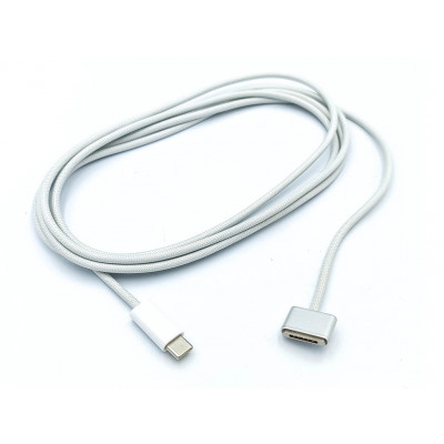 Кабель APPLE USB-C (Type-C) to MagSafe3 2м (MLYV3) от блока питания к ноутбуку. ORIGINAL PRC