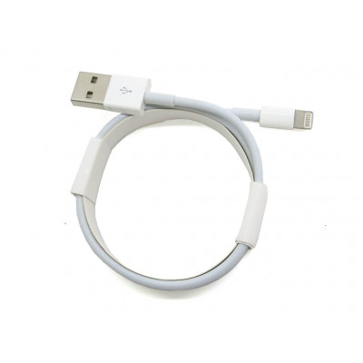 Кабель для APPLE USB to Lightning 1m (MD818ZM, MXLY2ZM/A) Оригинал. Для блока питания Apple Iphone 4, 5, 6, 6s, 7, 8  ,Ipad mini, Ipad Air, Air2