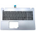 Клавиатура для ASUS X550, X550C, X550CA, X550CC, X550CL, X550J, X550L, X550LA, X550LAV, X550LB ( RU Black с крышкой Grey) OEM