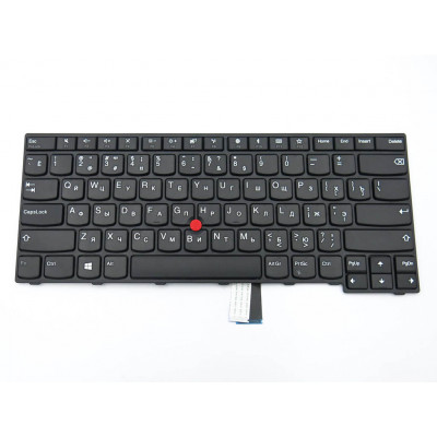 Клавиатура для Lenovo Thinkpad E470, E470C, E475 (01AX094 SN20K93258) (RU Black)