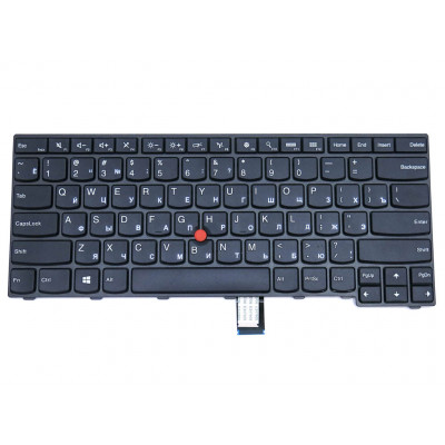 Клавиатура для Lenovo ThinkPad E450, E455, E450c, E460, E465 (04X6191 04X6151 04X6111) (RU Black) – оригинал от allbattery.ua