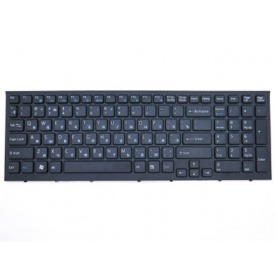Короткий H1 заголовок: Идеальная клавиатура SONY VPC-EB Series RU Black с рамкой - OEM продукт от allbattery.ua