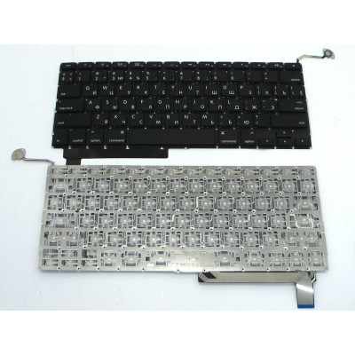 Клавиатура для APPLE A1286 Macbook Pro (2009-2012) MB985 (RU, Small Enter) на allbattery.ua
