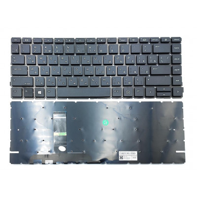 Клавиатура для HP ProBook 440 G8, 440 G9, 445 G8, 445 G9 (RU Black) Оригинал