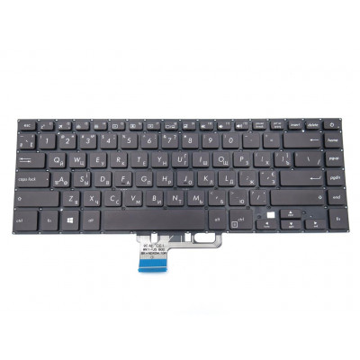 Клавиатура для ASUS UX530, UX550, UX580 (RU Black, оригинал, без рамки с подсветкой) – в магазине allbattery.ua