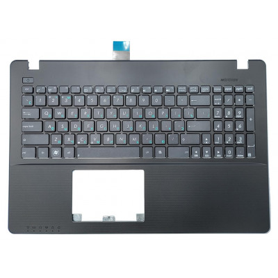 Клавиатура для ASUS X550, X550C, X550CA, X550CC, X550CL, X550J, X550L, X550LA, X550LAV, X550LB ( RU Black с крышкой Black) OEM
