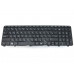 Клавиатура для HP dv6-6130sr, dv6-6152er, dv6-6158er, dv6-6169er, dv6-6179er, dv6-6b01sr ( RU Black с рамкой).