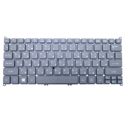 Клавиатура для ACER Aspire S3, S3-391, S3-951, S5, S5-391, v5-121, V5-131, V5-171 ( RU Gray ). OEM