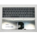Клавиатура для LENOVO Z500G (RU Black, с подсветкой, Серебристая рамка) в наличии на allbattery.ua