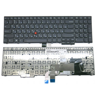 Клавиатура для Lenovo ThinkPad Edge E550, E550c, E555, E560, E565 (RU BLACK) - высокое качество и надежность на allbattery.ua
