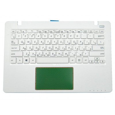 Клавиатура для ASUS F200, R202, X200 X200MA (RU White с крышкой). Оригинал.