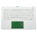 Клавиатура для ASUS F200, R202, X200 X200MA (RU White с крышкой). Оригинал.