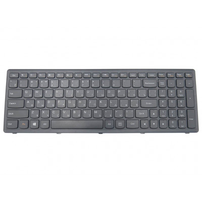 Клавиатура для LENOVO IdeaPad G500s, G505s, S500, S510p, Z510,Flex 15, 15D (RU Black с рамкой) OEM