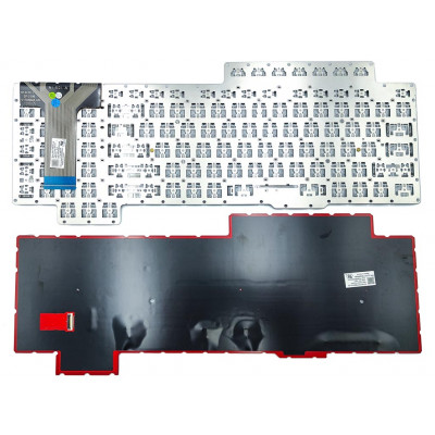 Клавиатура для ASUS G703: стильная, с подсветкой и без рамки (RU Black)