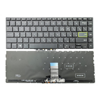 Превосходная клавиатура с подсветкой для Asus VivoBook S14 S433 в интернет-магазине allbattery.ua