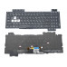 Клавиатура ASUS GL704, GL704GM, GL704GV, GL704GW, Strix Scar II (RU Black, RGB подсветка) - оригинальная клавиатура для магазина allbattery.ua.