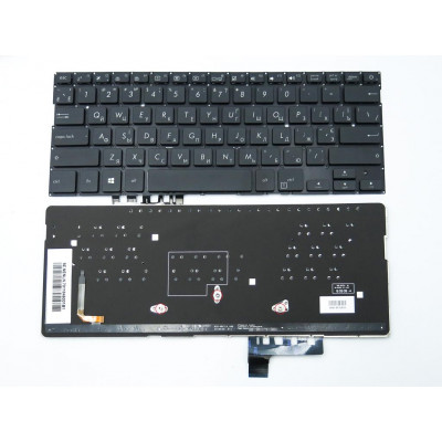 Удобная и стильная клавиатура ASUS zenbook UX331FN, UX331U, UX331UN (RU Black) с подсветкой – оригинал от allbattery.ua