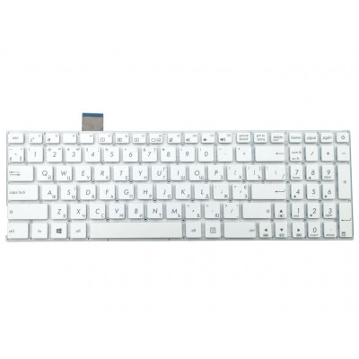Короткий H1 заголовок: "Клавиатуры для ASUS X542, K542 (RU White без рамки) | AllBattery.ua"