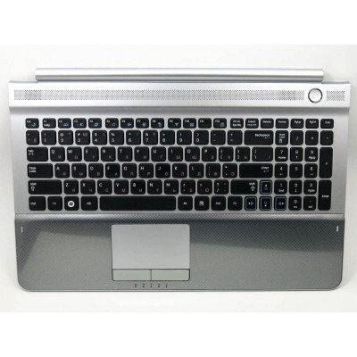 Короткий H1 заголовок для магазина allbattery.ua: "Оригинальная клавиатура для Samsung RC510, RC520, BA75-03029C (RU Black) с Silver крышкой, динамиками и тачпадом"
