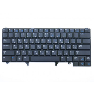 Клавиатура для DELL Latitude E6420, E5420, E5430, E6320, E6330  ( RU Black с подсветкой)