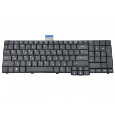 Клавиатура для ACER Aspire 7630 (RU Black): длинный шлейф, выгодная покупка на allbattery.ua.