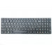 Клавиатура для LENOVO G570 (RU Black, Черная рамка ).