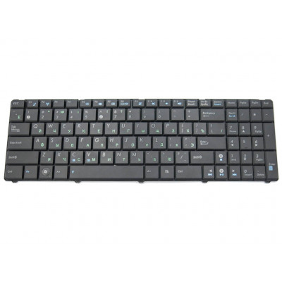 Клавиатура для ASUS K51, K51A, K51AB, K51AC, K51AE, K60, K60I, K60IJ, K60IL, K60IN, K61, K61IC, K62, K62F ( RU black Старый дизайн).