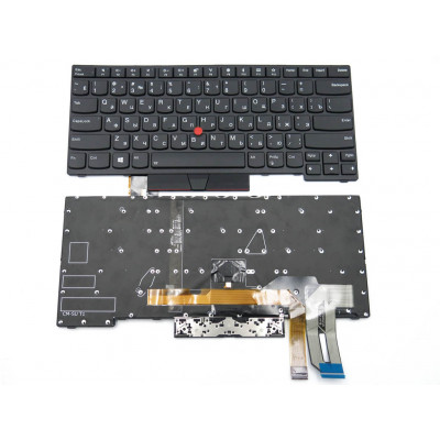Короткий H1 заголовок для магазина allbattery.ua о клавиатуре для Lenovo ThinkPad E480, E485, L480, L380, T490, E490, E495, L490, T495, Yoga L390 (T480S. 01YP360, 01YP520) (RU Black с подсветкой): "Клавиатура Lenovo ThinkPad с подсветкой - лучший выб