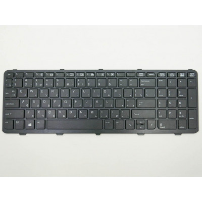 Клавиатура для HP ProBook 450 G0, G1 G2, 455 G0 G1 G2, 470 G0 G1 G2 ( RU Black с рамкой).