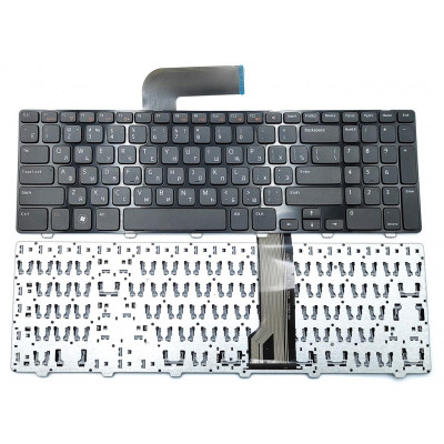 Клавиатура для DELL Inspiron 15R, N5110, M5110 ( RU Black с рамкой ).