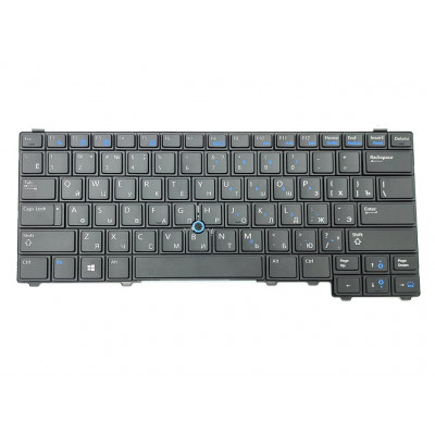 Оригинальная клавиатура для DELL Latitude E5440 (RU Black) с подсветкой и поинтстиком - в allbattery.ua